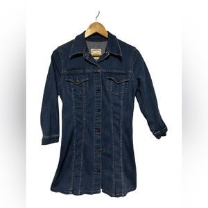 3/25$ Zara Jean Dress - Premium Denim Collection